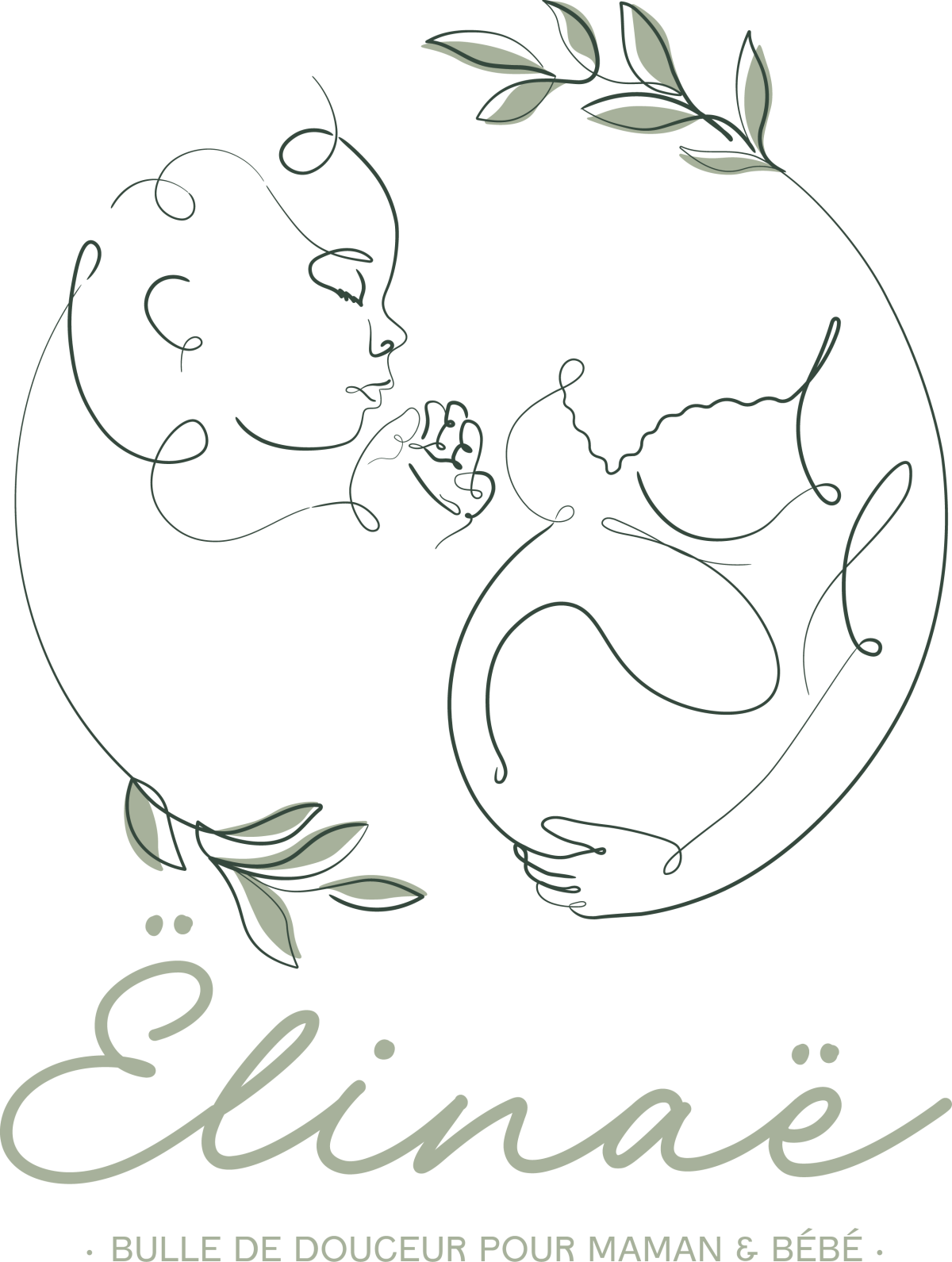 Logo ËLINAË - Baby Spa et bien-être bébé et maman
